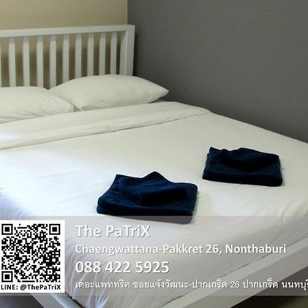 The Patrix Chaengwattana Aparthotel Нонтабури Екстериор снимка