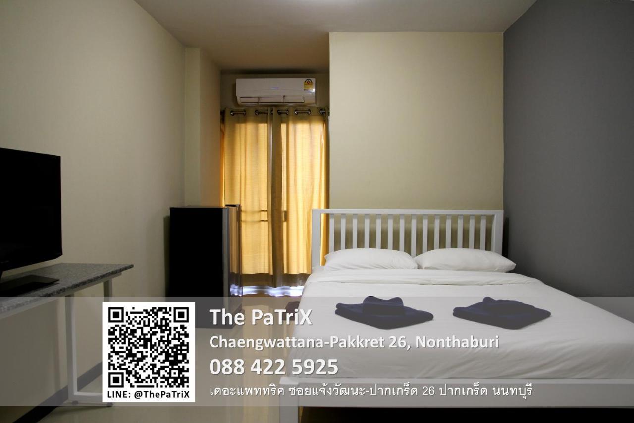 The Patrix Chaengwattana Aparthotel Нонтабури Екстериор снимка